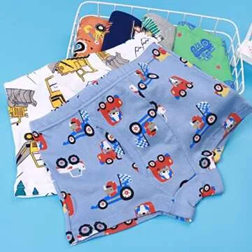 Finihen Boys Boxer Briefs – Fun and Soft Toddler Underwear