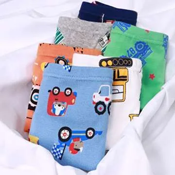 Finihen Boys Boxer Briefs – Fun and Soft Toddler Underwear