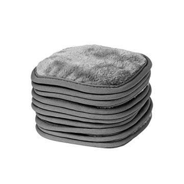 Eurow Makeup Removal Cleaning Cloth - Washable & Reusable 5x5 Inches