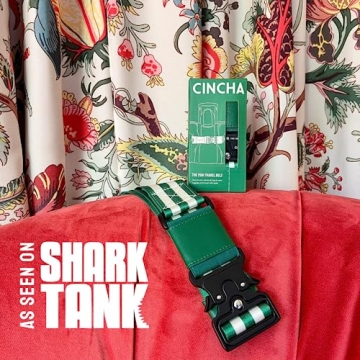 Cincha Stylish Mini Travel Belt for Luggage - Hands-Free Travel Accessory