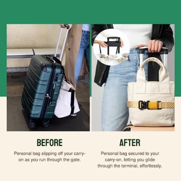 Cincha Stylish Mini Travel Belt for Luggage - Hands-Free Travel Accessory