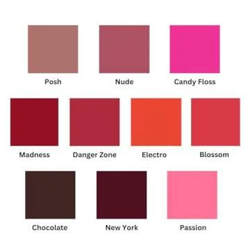 Mellow Cosmetics Creamy Matte Lipstick in Vibrant Shades