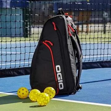 OGIO Pickleball Collection (Duffel, Black/Red)