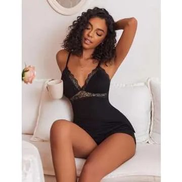 Avidlove Womens Pajama Sets 2 Piece Sleepwear Lace Pajamas Cami PJS Set for Women