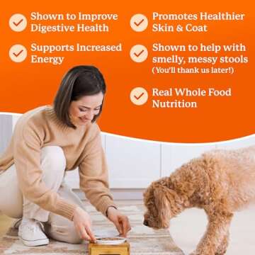 Dr. Harvey's Veg-to-Bowl Fine Ground Dog Food, Human Grade Dehydrated Base Mix for Dogs, Grain Free Holistic Mix for Small Dogs (3 Pounds)