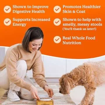 Dr. Harvey's Veg-to-Bowl Fine Ground Dog Food, Human Grade Dehydrated Base Mix for Dogs, Grain Free Holistic Mix for Small Dogs (3 Pounds)