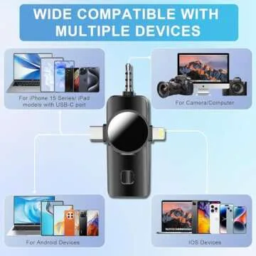 vvituaC Mini Wireless Lavalier Microphone for iPhone