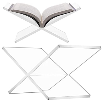 Devey Acrylic Book Holder - Elegant Display for All Books