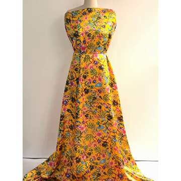 Vintage Satin Fabric for Elegant Gowns and Sewing Projects