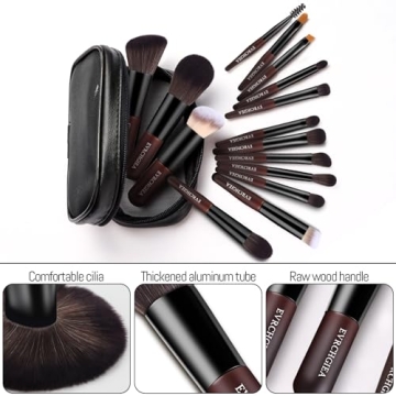Travel Makeup Brush Set for Effortless Beauty On The Go