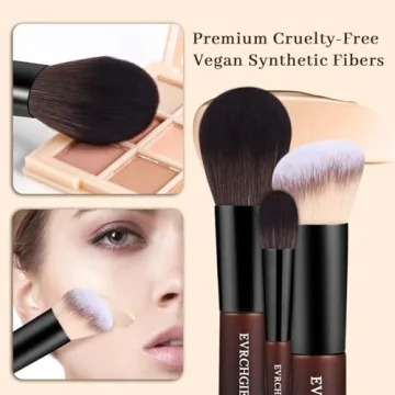 Travel Makeup Brush Set for Effortless Beauty On The Go