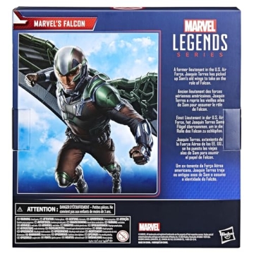 Marvel Falcon Action Figure - Deluxe 6 Inch Collectible