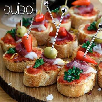 Premium Stainless Steel Cocktail Picks for Entertaining