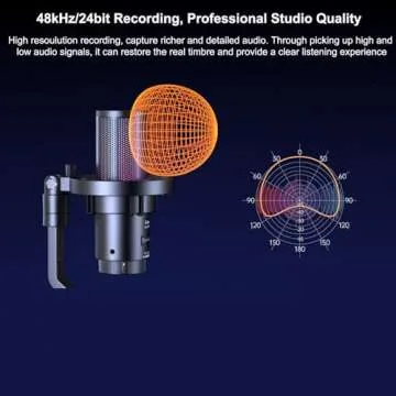 COMICA USB Microphone for Gaming and Podcasting