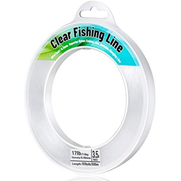 Mckanti Fishing Wire 1640FT - Invisible Nylon String for Crafts & Decorations
