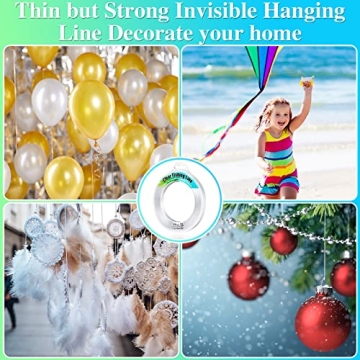 Mckanti Fishing Wire - 1640FT Clear Nylon String