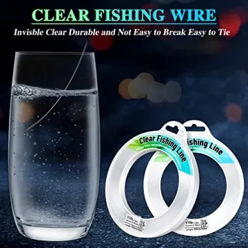Mckanti Fishing Wire - 1640FT Clear Nylon String