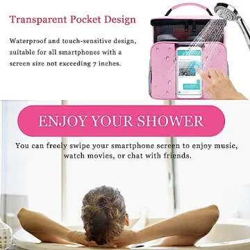 Dorm Room Essentials for College Students Girls,Shower Caddy Portable,College Travel Cruise Ship Essentials Hanging Toiletry Bags for Traveling Women,Shower Bag for Camping,Womens Gifts for Christmas