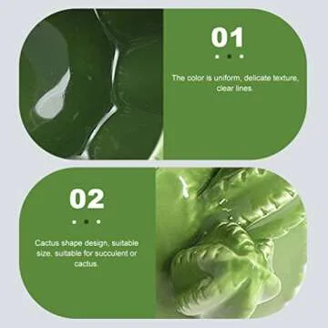 Cactus Shaped Ceramic Flower Pot - Cute Succulent Planter