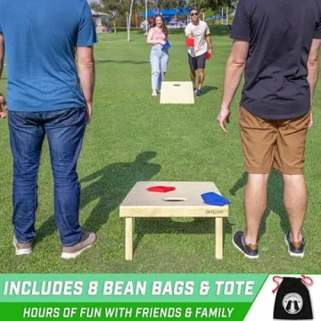 GoSports Cornhole Set for All Ages - Ultimate Outdoor Fun