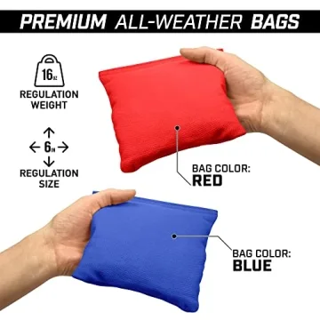 GoSports Cornhole Set for All Ages - Ultimate Outdoor Fun