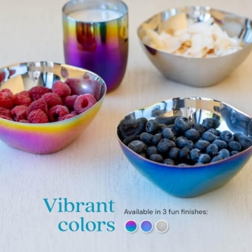 Buy Ahimsa Stainless Steel Snack Bowls for Kids, BPA Free