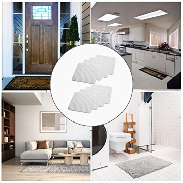 Home TechPro Rug Pad Grippers 8 PCS Non Slip Washable Grippers