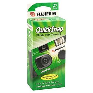 Fujifilm QuickSnap Flash 400 One Time Use Camera - 8-Pack - 27 Exposures