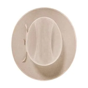 Stetson Royal Deluxe Open Road Hat Silverbelly 7 1/2