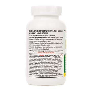 ComStar Pure Lye | 99% Pure Sodium Hydroxide Beads | Eco-Friendly, Industrial Strength, Biodegradable Drain Opener | Safe on Fixtures | Static-Free, Unique Beads for Soap Making | 1 lb. (30-500)