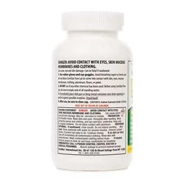 ComStar Pure Lye | 99% Pure Sodium Hydroxide Beads | Eco-Friendly, Industrial Strength, Biodegradable Drain Opener | Safe on Fixtures | Static-Free, Unique Beads for Soap Making | 1 lb. (30-500)