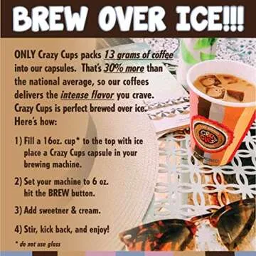 Crazy Cups Caribbean Coconut Decaf Coffee - 10 oz Bag