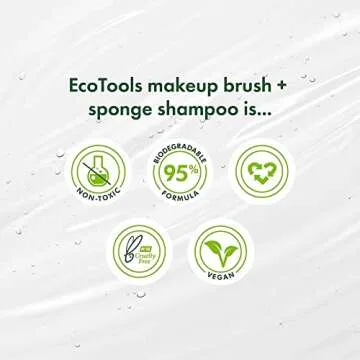 Eco-Friendly Makeup Brush Cleaner - Best Residue Remover