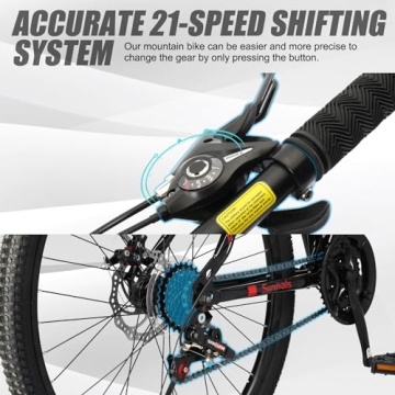 Ktaxon 26 Inch 21-Speed Mountain Bike for Adults