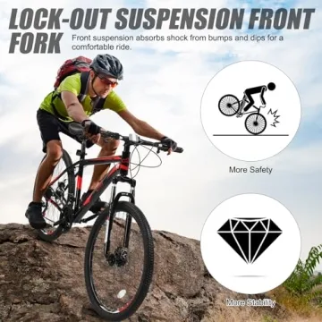 Ktaxon 26 Inch 21-Speed Mountain Bike for Adults