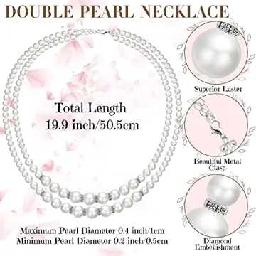 Junkin Faux Pearls 1920s Wedding Jewelry Set