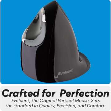 Ergonomic Evoluent VMDMW Mouse for Comfort and Control