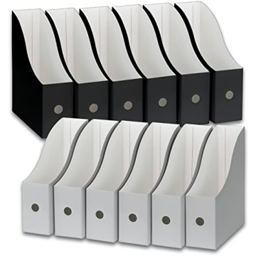 Simple Houseware Magazine File Holder Set - Organize with Style