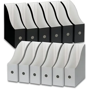 Simple Houseware Magazine File Holder Set - Organize with Style