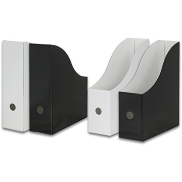 Simple Houseware Magazine File Holder Set - Organize with Style