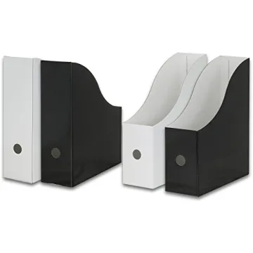 Simple Houseware Magazine File Holder Set - Organize with Style