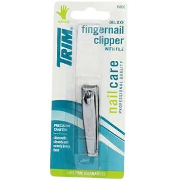 Trim Deluxe Fingernail Clippers Set for Precision Grooming