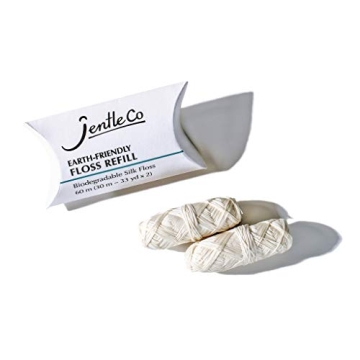 JentleCo Biodegradable Silk Floss Refills - Eco-Friendly & Zero-Waste