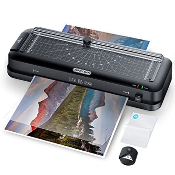 Best 3-in-1 Laminator with Trimmer and Punch for Home