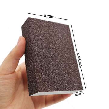 BAISDY 6Pcs Wet Dry Sanding Sponges for Every Project