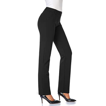 Tapata Women's Stretchy Dress Pants for Office & Casual Wear