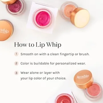 Kari Gran Lip Whip for Hydration and Color in Rosie Gold