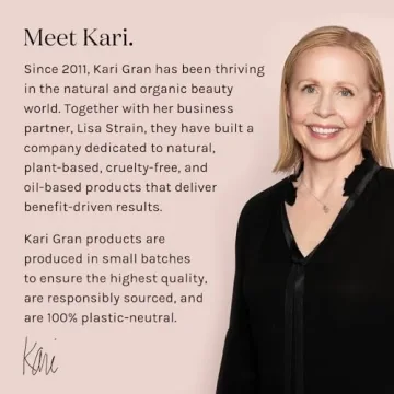 Kari Gran Lip Whip for Hydration and Color in Rosie Gold