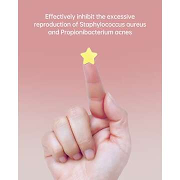 Jefusst Star Acne Pimple Patch 140 Counts - Fashionable Care