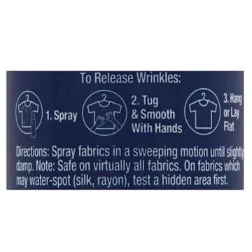 Downy Wrinkle Releaser, Travel Size Light Fresh Scent 3 fl oz (90 ml)